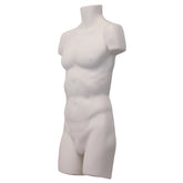 Adult Male Full Size Light skin Hanging Body Form Display Mannequin front side